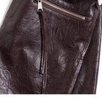 Minirock Biker Chic