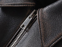 Leder-Set „Urban Rider“ – Jacke und Rock aus Echtleder