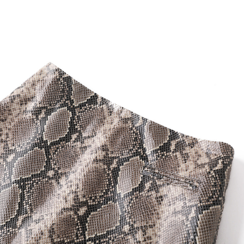 Reptile Chic – Echtleder Kroko-Design