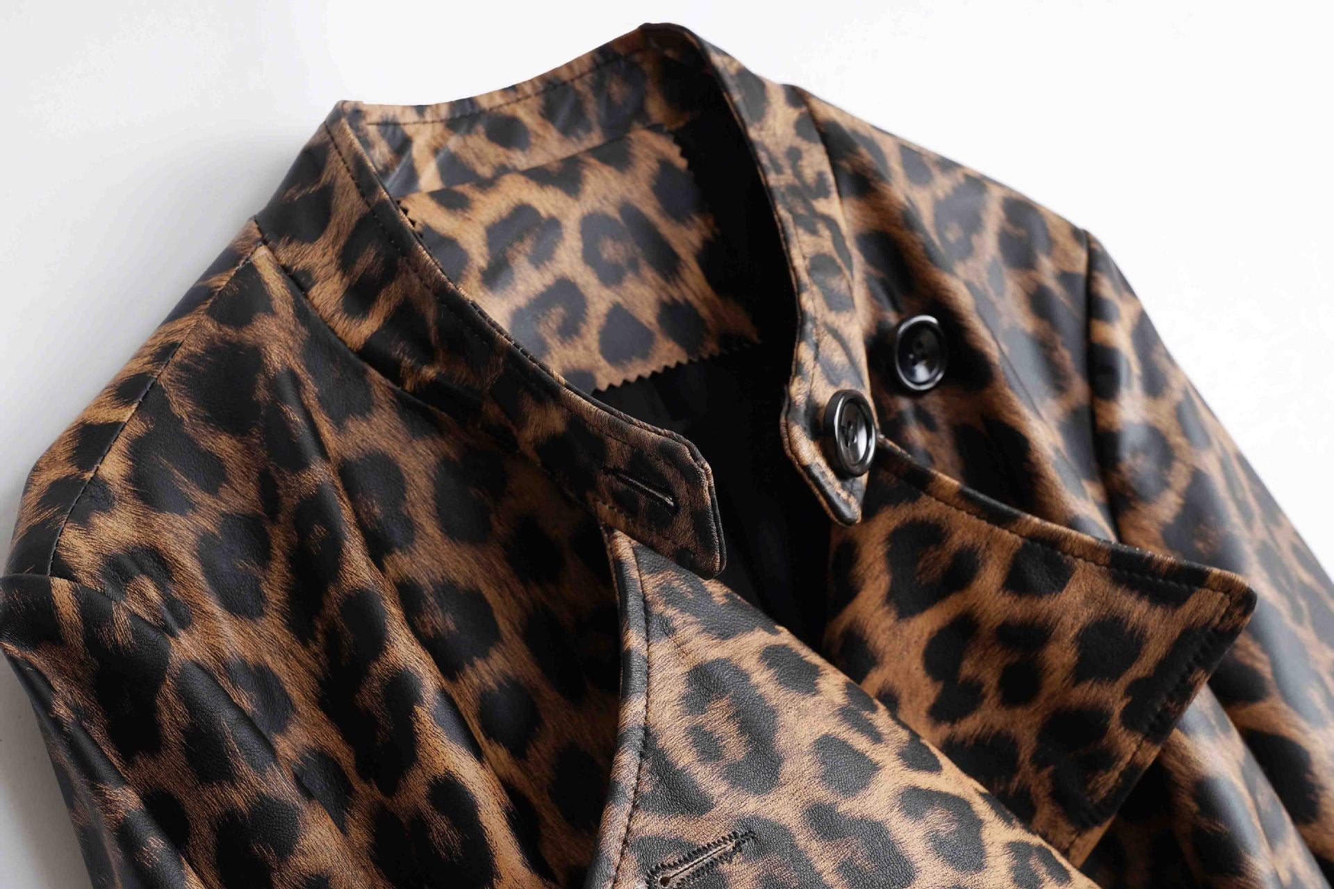 Savannah – Langer Mantel aus Echt-Wildleder