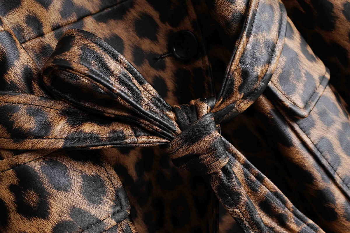 Savannah – Langer Mantel aus Echt-Wildleder