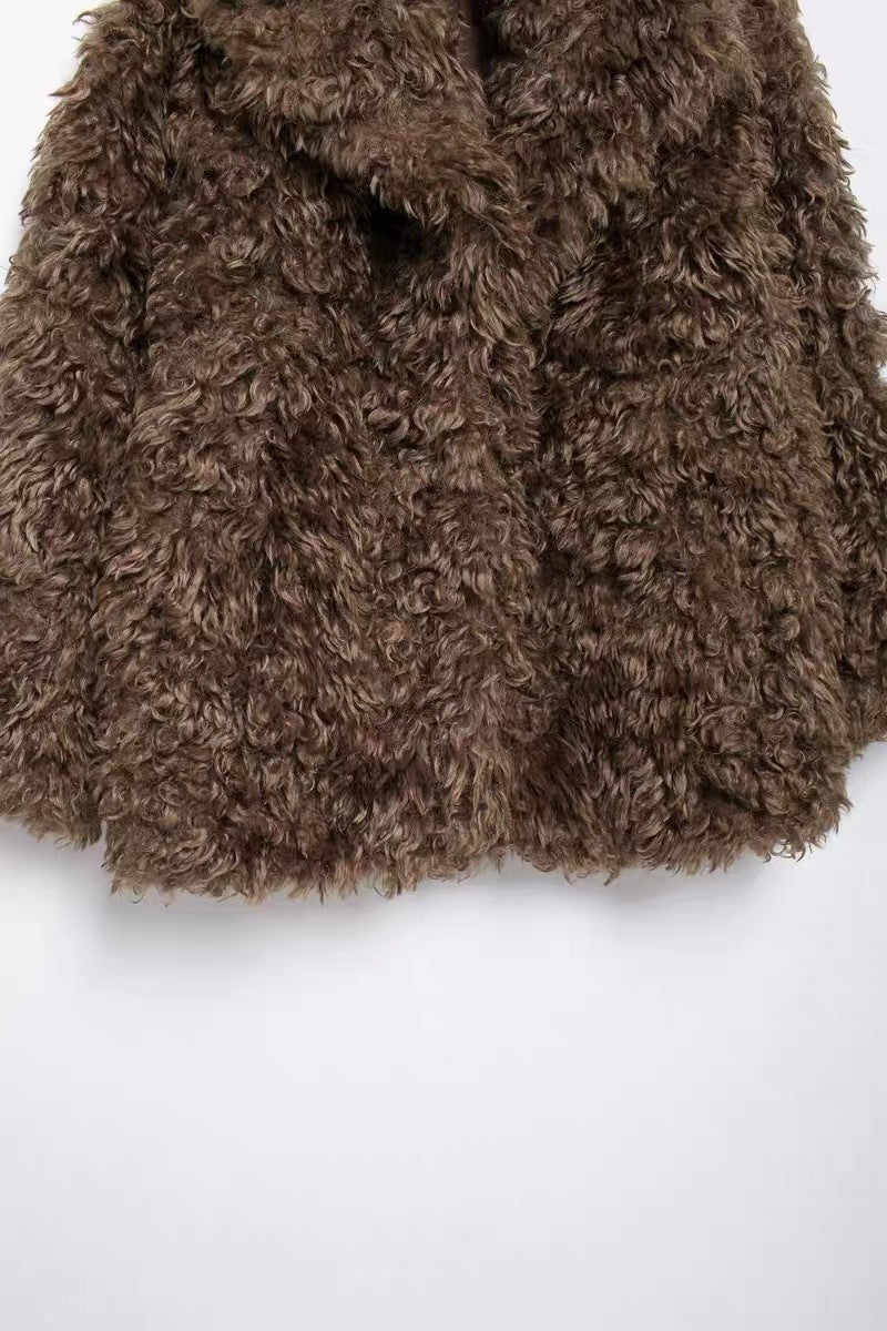 Elise - Faux Fur Coat