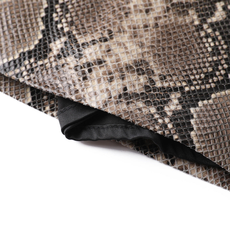 Reptile Chic – Echtleder Kroko-Design