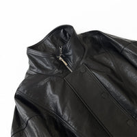 Jacke Urban Gloss – Schwarze Echtleder