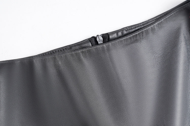 Lace Temptation – Echtleder mit französischer Spitze