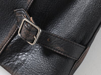Leder-Set „Urban Rider“ – Jacke und Rock aus Echtleder