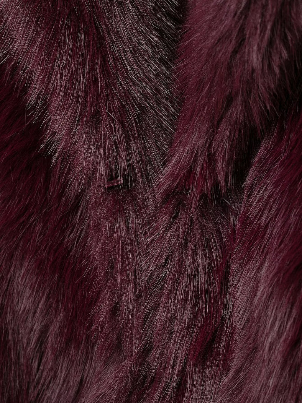 Lea - Faux Fur Mantel