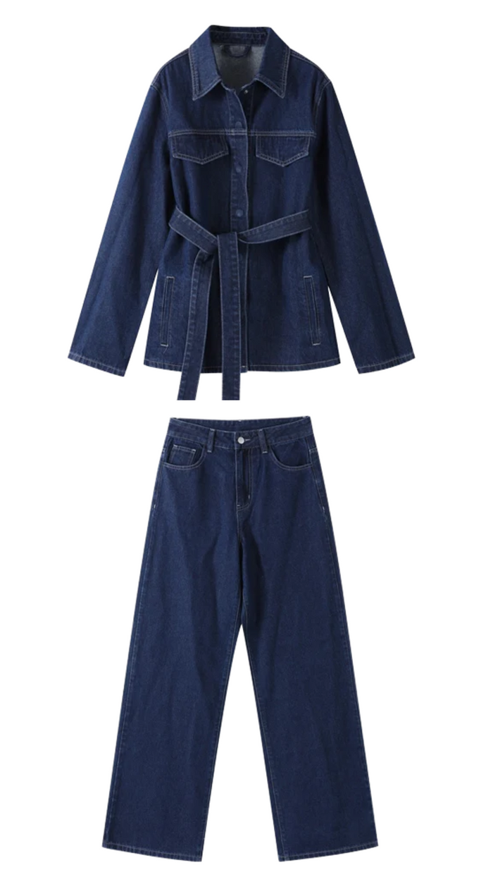 loren - Denim Set