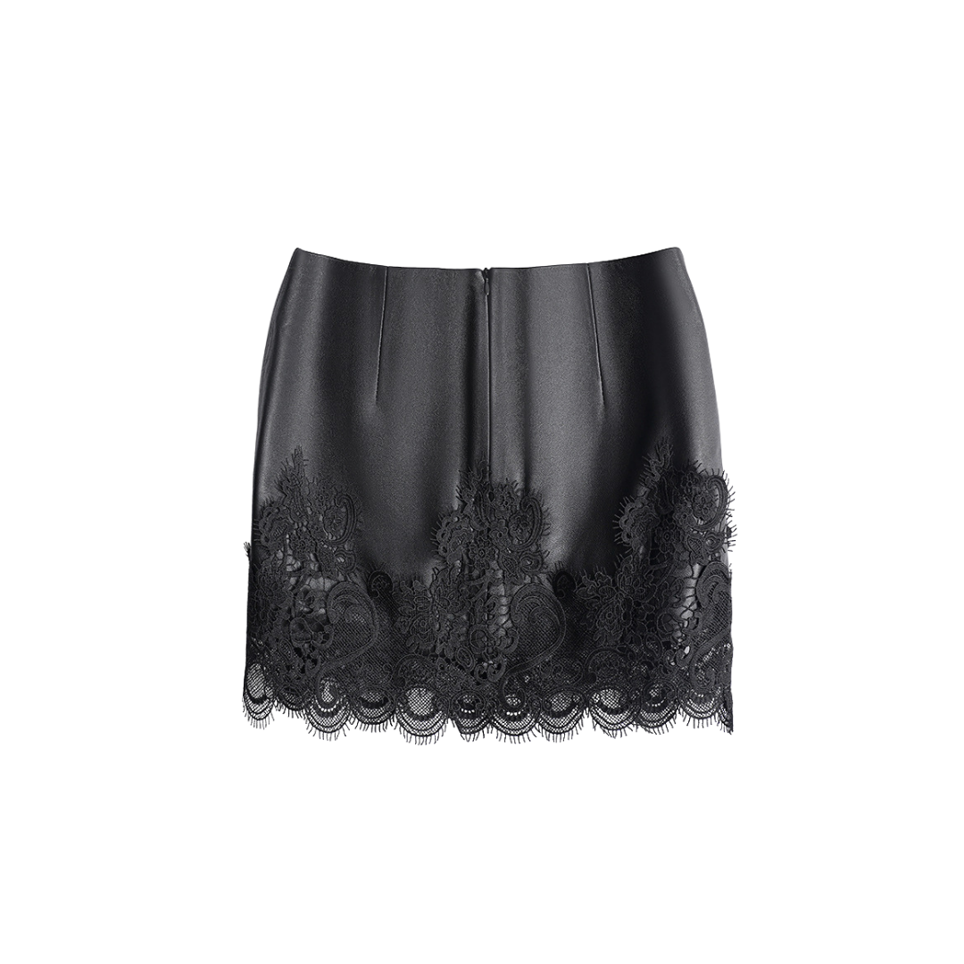 Lace Temptation – Echtleder mit französischer Spitze