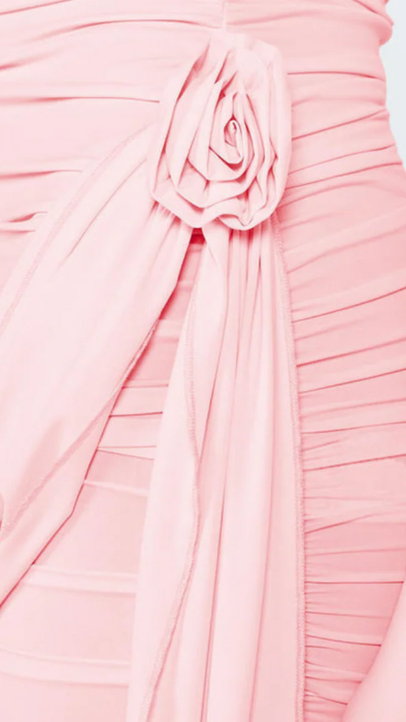 Vanna - Off-Shoulder Langarmkleid