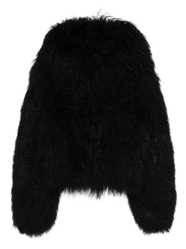 Olivia - Kurze Kunstfell Jacke